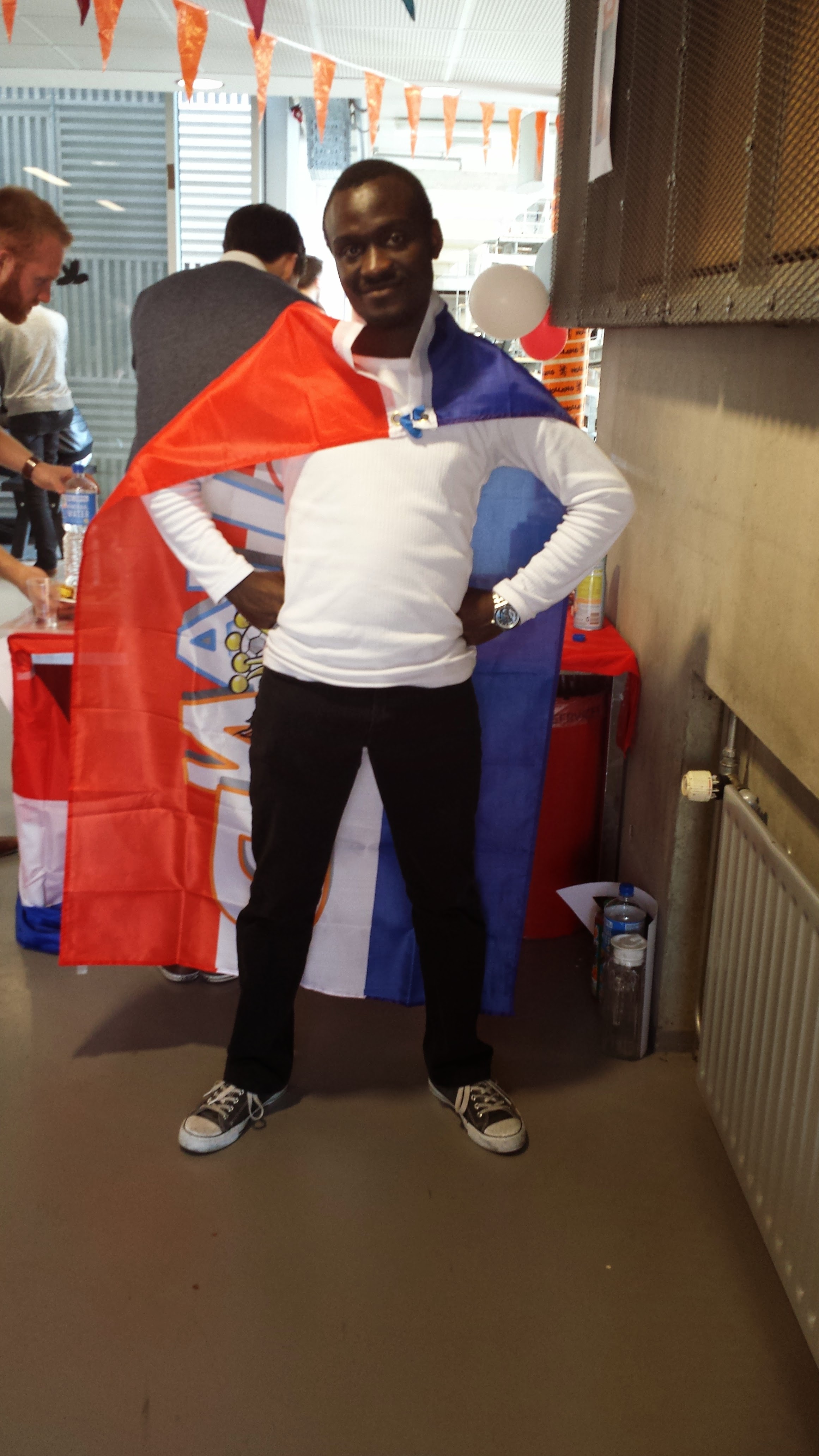 First Koningsdag celebration on campus