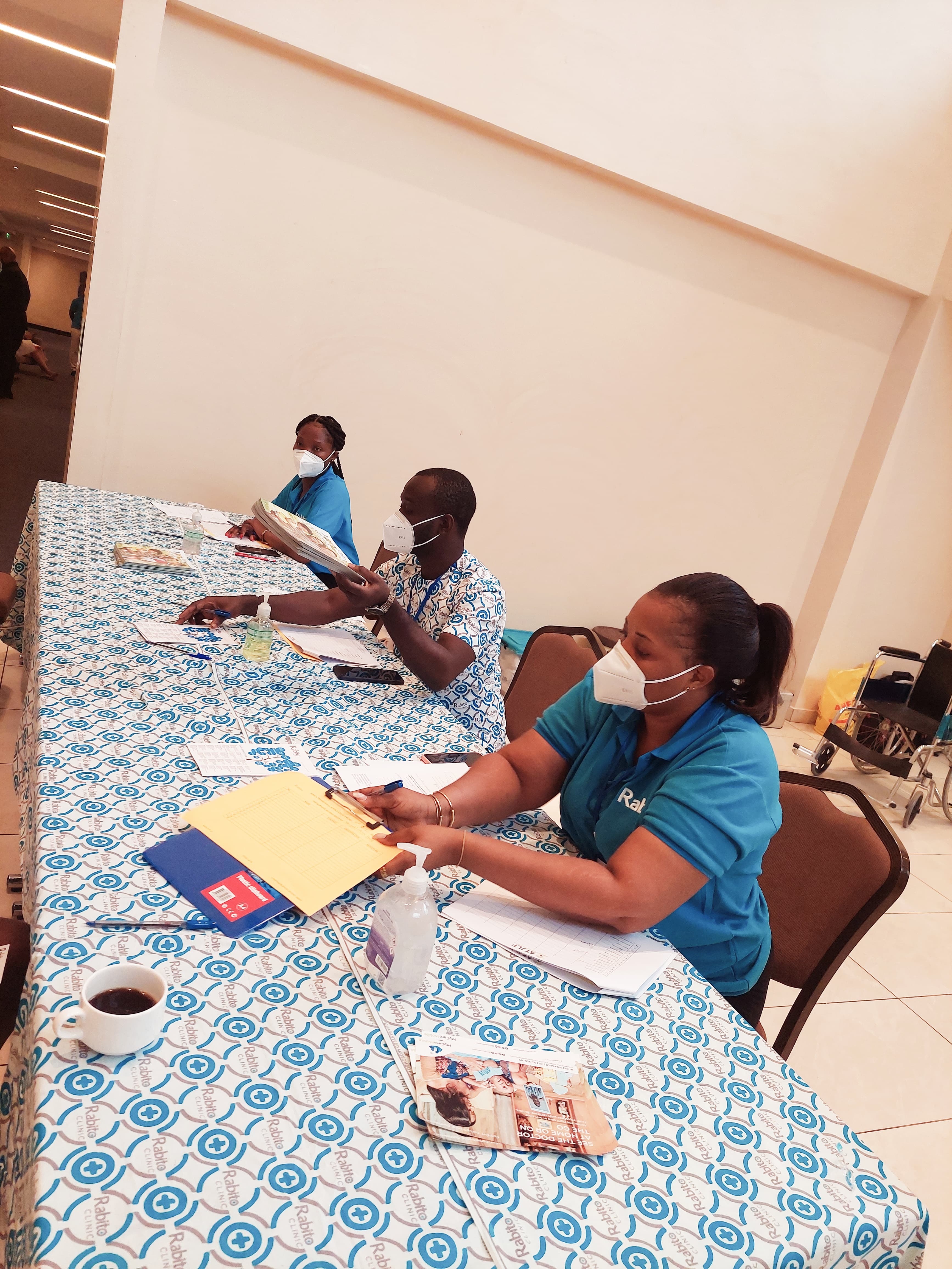 Covid testing registrations — World Bank session, Ghana